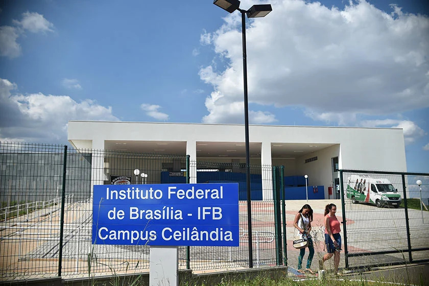 Campus Ceilândia oferece vagas gratuitas para formação profissional. Andre Borges/Agência Brasilia