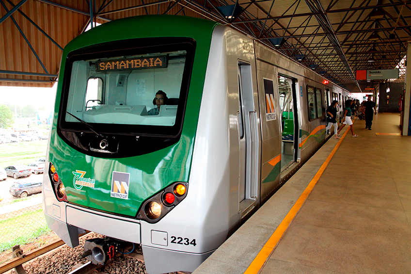 Metrô DF: mínimo de trens é exigido em caso de greve. Foto: Reprodução