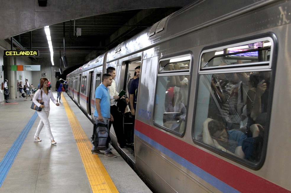 Metrô em Brasília