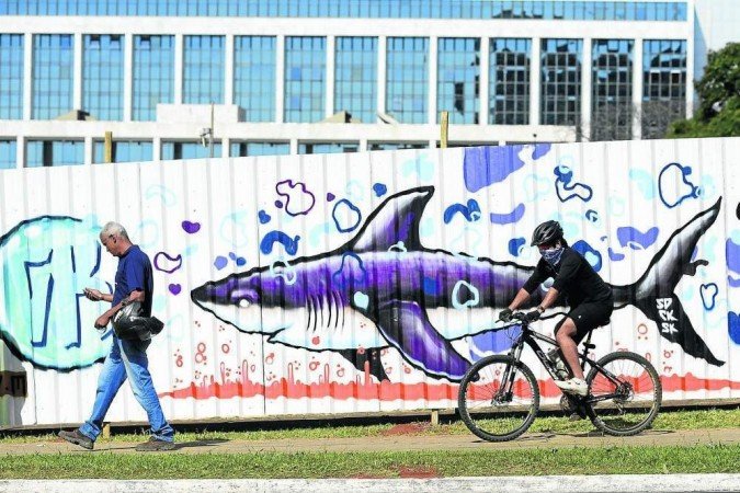 Grafites estarão enfeitando tapumes em obras