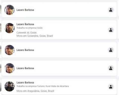 Internet tem vários perfis falsos de Lázaro