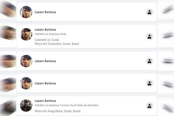 Internet tem vários perfis falsos de Lázaro