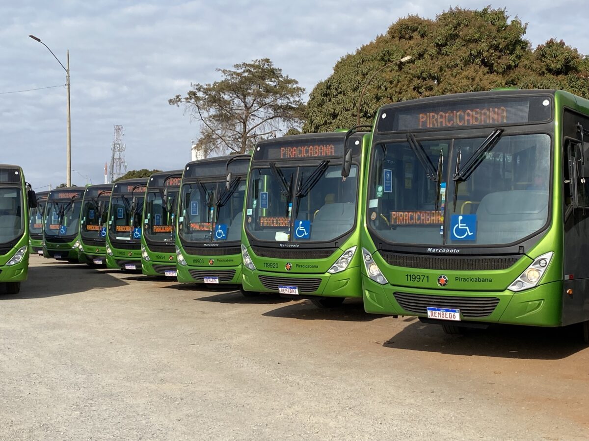 Frota que opera na região norte do DF atinge 100% de renovação. A expectativa é que sejam liberados até agosto. Foto: Semob/Divulgação