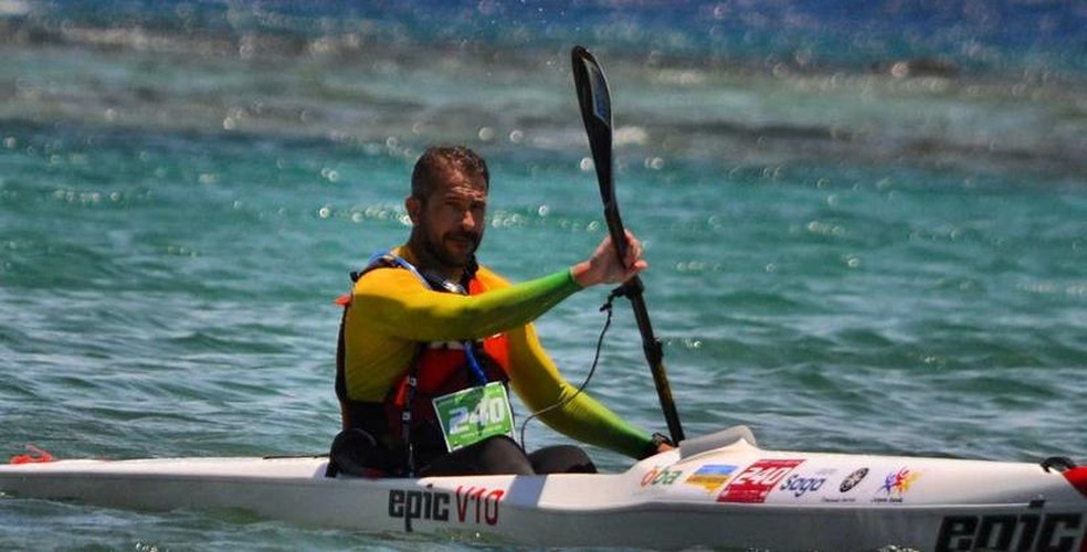 Paratleta: Treinando há cinco anos, ele é primeiro brasileiro campeão de canoagem oceânica. Foto: Instagram