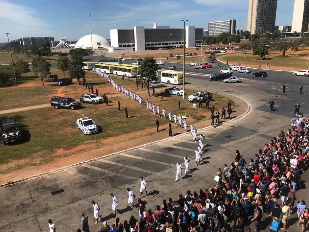 Papuda: Os internos deixaram as unidades prisionais nessa sexta-feira e deverão se apresentar na terça-feira. Foto: Seape/Divulgação