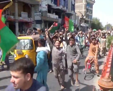 Talibã tomou o controle do Afeganistão no fim de semana. Movimento colocou milhares de civis e militares em fuga. Foto: Pajwok Afghan News/Divulgação via REUTERS/Agência Brasil