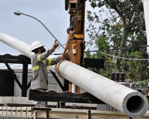 Santa Maria, Ceilândia, Sobradinho e Vicente Pires terão postes trocados nesta terça-feira (24). Foto: Agência Brasília