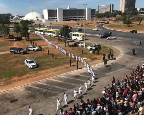 Na sexta, a Justiça liberou 2.157 presos. Desses, 34 não se apresentaram. Foto: Divulgação / Seape