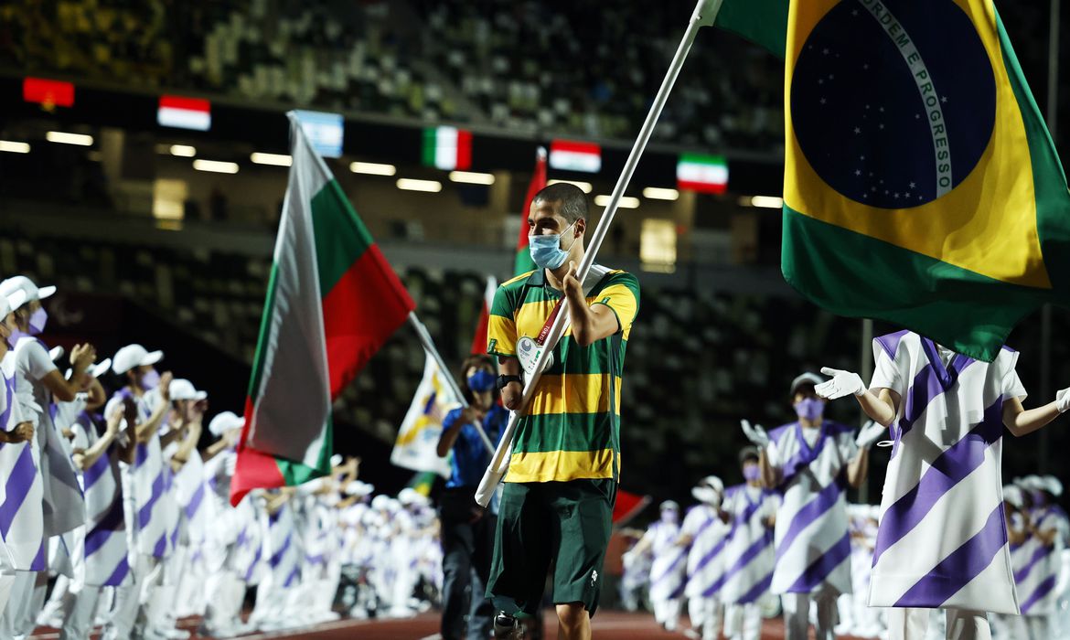 Nas paralimpíadas de Tóquio, Brasil superou 100 medalhas de ouro. Foto: Reuters/Issei Kato/AgBr