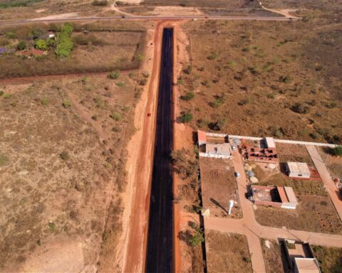 Trecho de 1,5 km vai beneficiar mais de 10 mil pessoas da área rural do Itapoã-DF. Foto: DER-DF