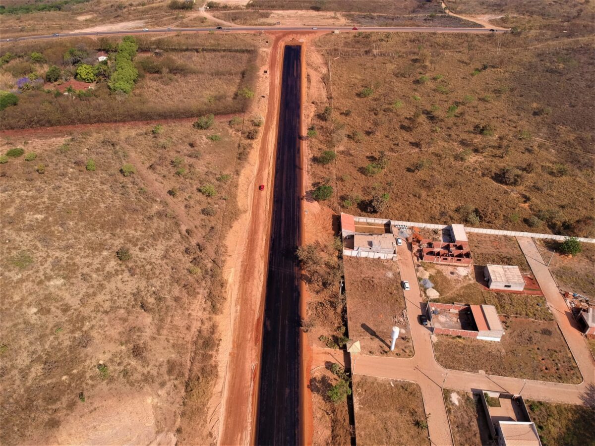 Trecho de 1,5 km vai beneficiar mais de 10 mil pessoas da área rural do Itapoã-DF. Foto: DER-DF