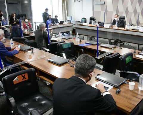 Com isso, colegiado da CPI realizou sessão administrativa e de debates Foto: Pedro França/Agência Senado