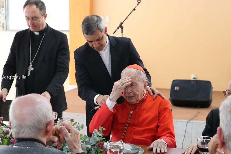 Morte de Dom Falcão ocorreu nos seus 95 anos, devido a complicações da covid-19. Foto: Divulgação/Arquidiocese de Brasília