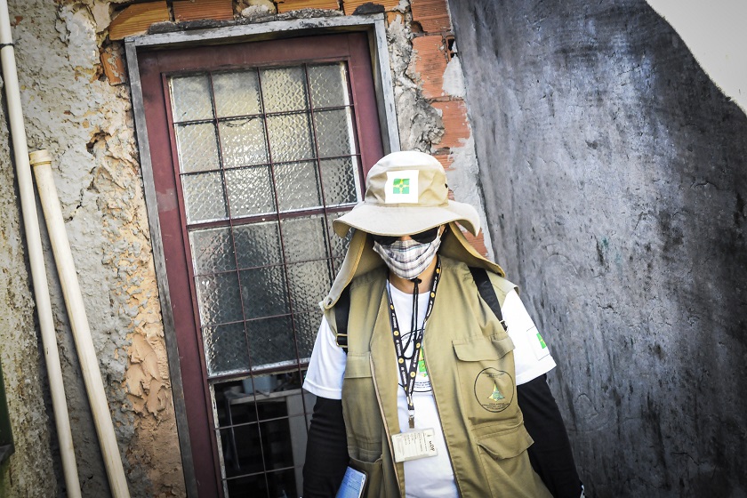 São 500 vagas para agente comunitário de saúde e 500 para agente de vigilância ambiental. Foto: Geovana Albuquerque/Agência Saúde-DF