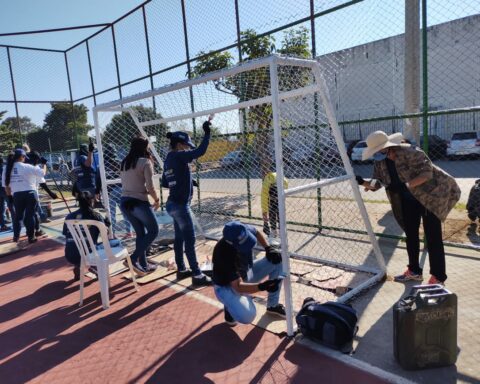 Alunos do Renova DF atuaram em Samambaia e Ceilândia e tiveram serviços aprovados pela comunidade. Foto: Divulgação