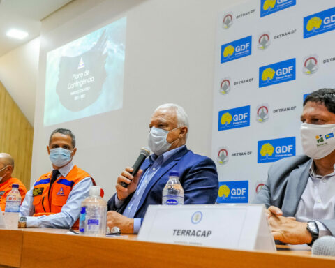 GDF tem um plano de ação para desastres provenientes de chuvas, que envolve pelo menos 19 órgãos públicos. Foto: Paulo H Carvalho / Agência Brasília