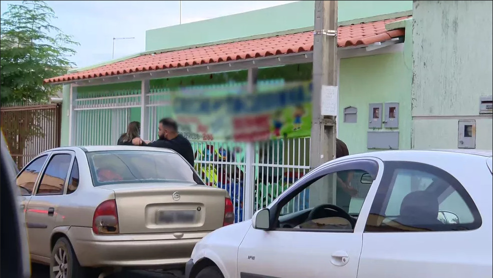 Funcionária da creche colocou bebê de bruços, em saco, para ficar imobilizada; ela deve responder por homicídio por omissão imprópria. Foto: TV Globo/Reprodução