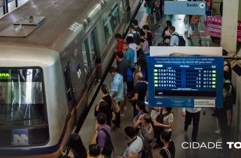 Greve dos Metroviários: O julgamento entendeu que não houve abuso na paralisação, mas ocorrerá negociação entre as partes. Foto: Hugo Barreto/Metrópoles