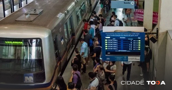 Greve dos Metroviários: O julgamento entendeu que não houve abuso na paralisação, mas ocorrerá negociação entre as partes. Foto: Hugo Barreto/Metrópoles