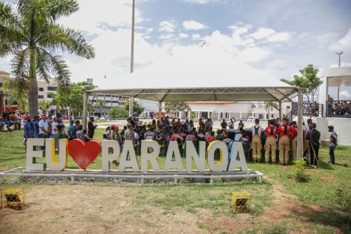 Paranoá: Cidade também festeja os cerca de R$ 100 milhões investidos pelo GDF, principalmente na área de saúde. Foto: Tony Oliveira