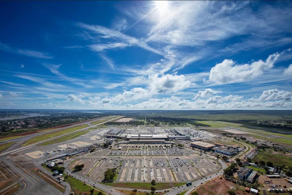 Aeroporto: O bloqueio será realizado em dois pontos da alça e vai durar cerca de 15 dias. Foto: Infraero/Divulgação