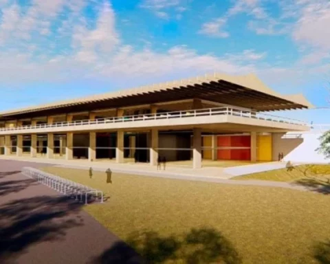 Local do antigo Touring Club será usado para a construção do novo Museu da capital federal. Foto: Arte/Agência Brasília