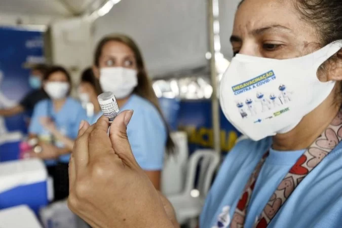 Segunda Dose: DF já recebeu 5.834.924 doses, sendo que 4.930.067 foram distribuídas para as regiões de saúde da capital. Foto: Minervino Júnior/CB/D.A.Press