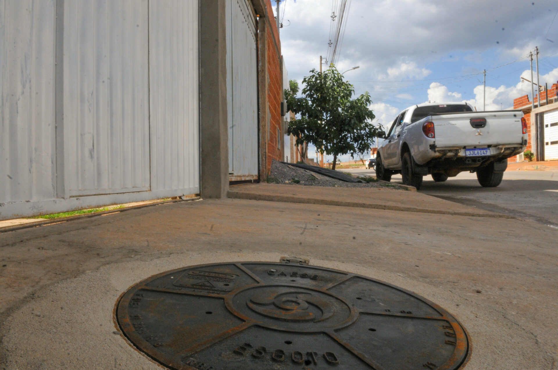 Rede: Mais de 6 mil famílias do Sol Nascente já contam com sistema de captação e tratamento de resíduos. Foto: Joel Rodrigues/ Agência Brasília