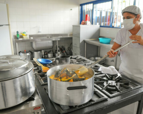 Merenda no DF: Cardápio sempre tem proteínas, carboidratos, frutas e hortaliças. Foto: Paulo H Carvalho / Agência Brasília