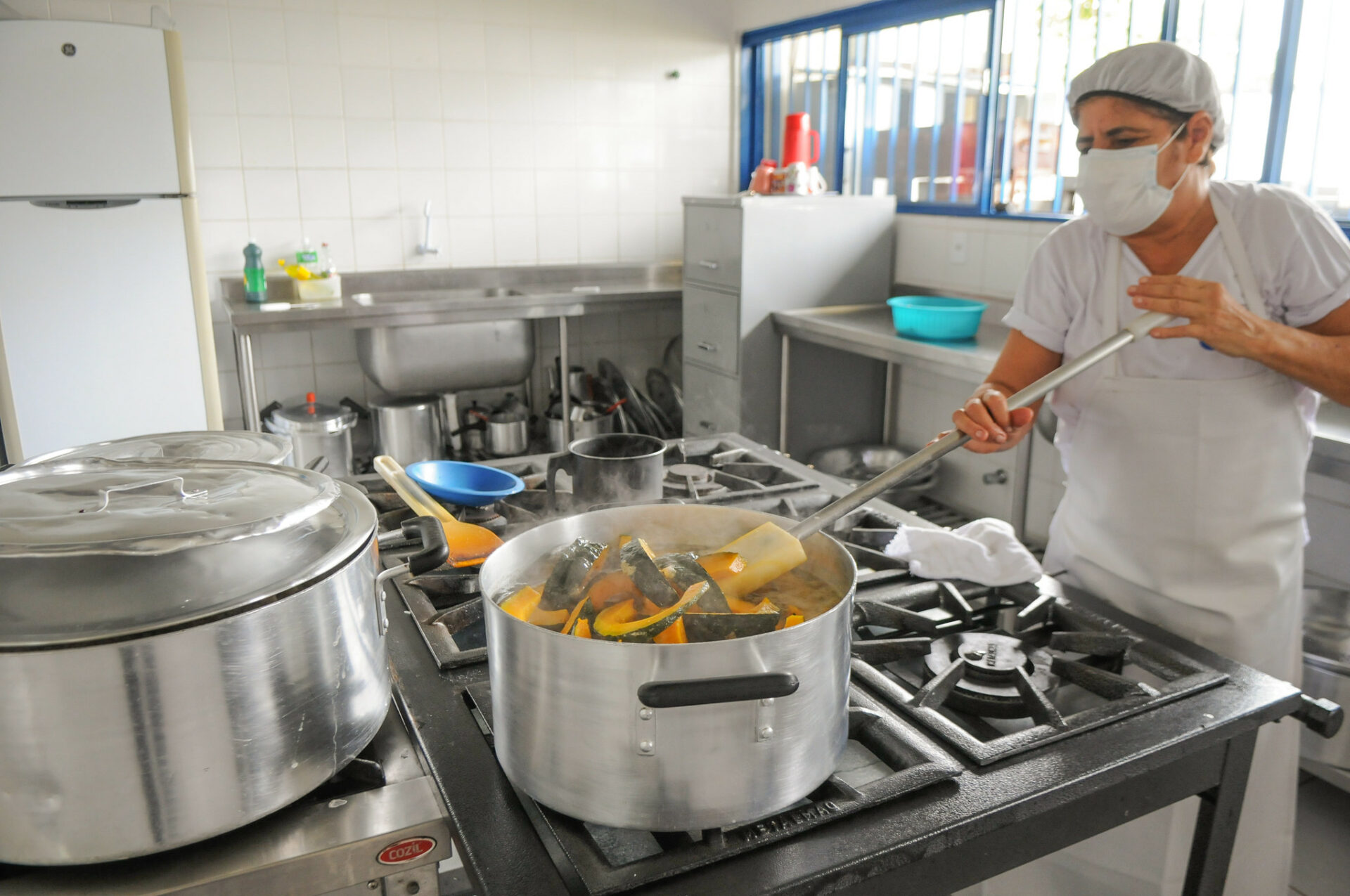 Merenda no DF: Cardápio sempre tem proteínas, carboidratos, frutas e hortaliças. Foto: Paulo H Carvalho / Agência Brasília