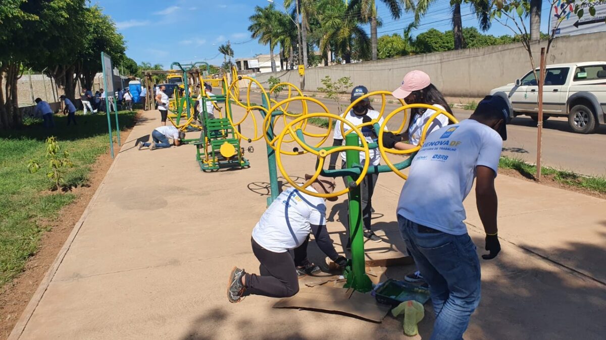 Atualmente, 3 mil fazem o curso do Renova-DF; Meta do programa de capacitação do GDF é chegar a 4.500 formados. Foto: Divulgação / Secretaria do Trabalho