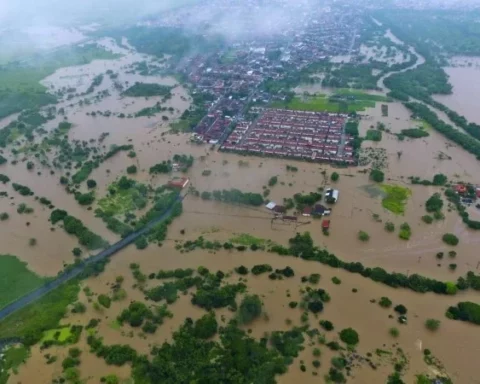 Mais de 470 mil pessoas foram afetadas em toda a Bahia em ao menos 116 cidades. Foto: AFP