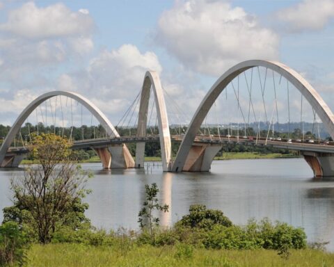 Ponte JK: Obras compreendem a recuperação estrutural da via; início dos trabalhos está previsto para janeiro. Foto: Lúcio Bernardo Jr