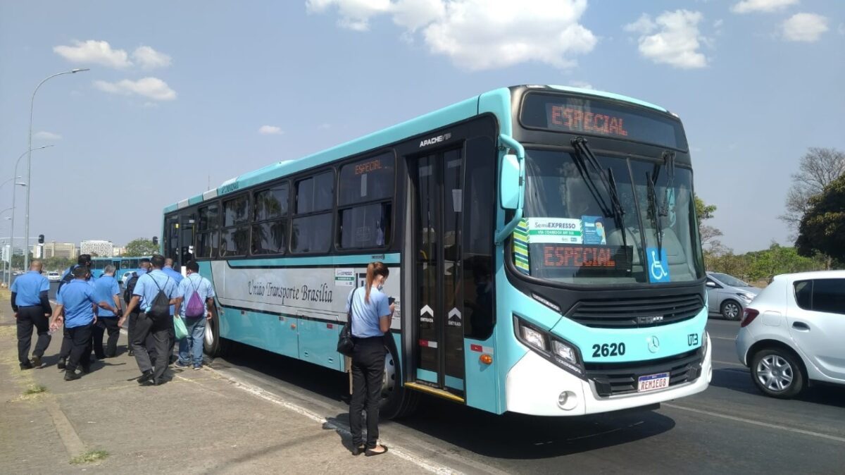 Novas linhas: Os três novos trajetos ligando Brasília à Cidade Ocidental serão operados por veículos 0 km. Foto: Divulgação/Semob-DF