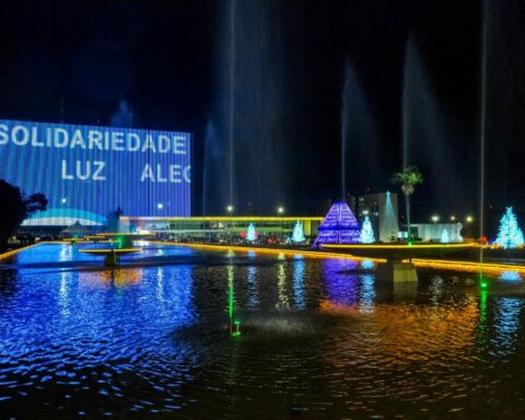 Brasília Iluminada terá apresentações musicais e teatrais no espaço Céu de Brasília, além do Trenó Luz com Papai Noel. Foto: Divulgação