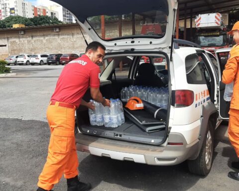 Militares do GDF: Arrecadação de donativos para municípios baianos em emergência podem ser entregues nos quarteis e delegacias do DF. Foto: Divulgação