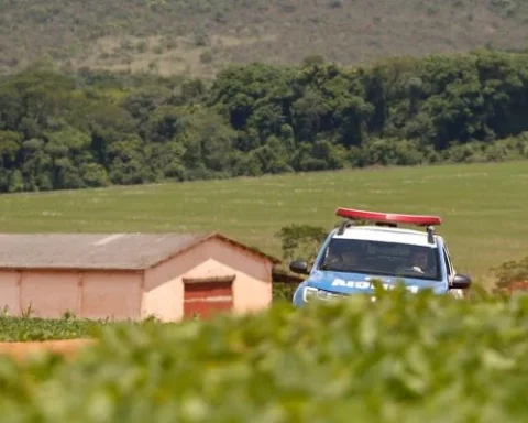 Polícia em ação: Trabalhador rural de Gameleira de Goiás disse que deu carona para homem parecido com Wanderson Mota. Foto: Vinícius Schmidt/Metrópoles