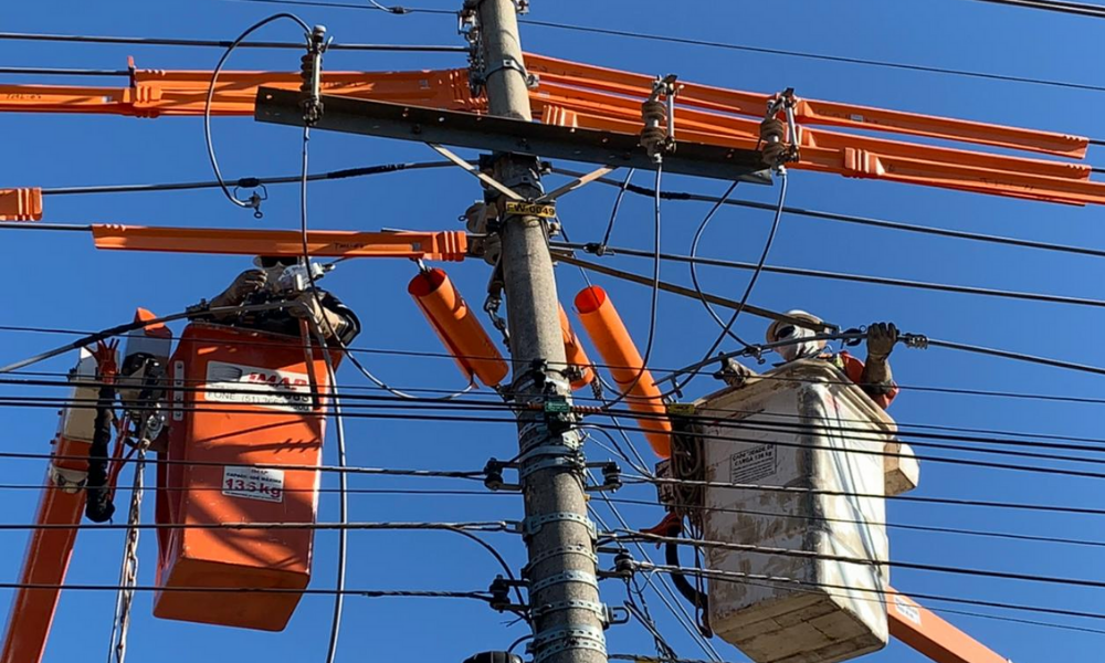 Energia: Caso os serviços sejam concluídos antes do horário previsto, a rede será novamente ligada, sem aviso prévio. Foto: Divulgação