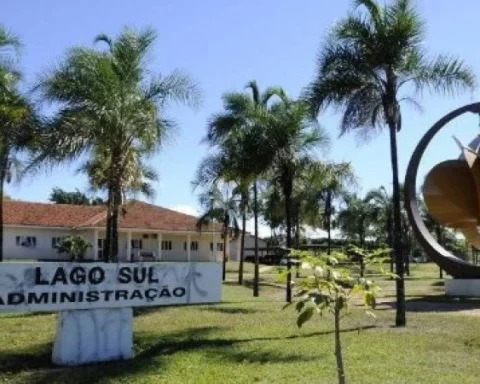 São obras de drenagem, construções de calçadas e reforma da 10° delegacia ; água captada será direcionada para o Paranoá. Foto: Pedro Ventura/Agência Brasília