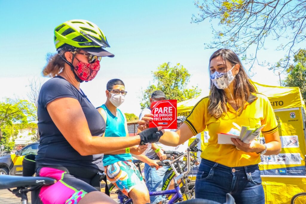 2021 teve o menor índice de mortes de ciclistas no trânsito em 21 anos. Foto: Renato Alves/Agência Brasília