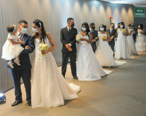 Casamento Comunitário: política pública de garantia de direitos legais de casais em matrimônio é promovida a custo zero. Foto: Lúcio Bernardo Jr. / Agência Brasília