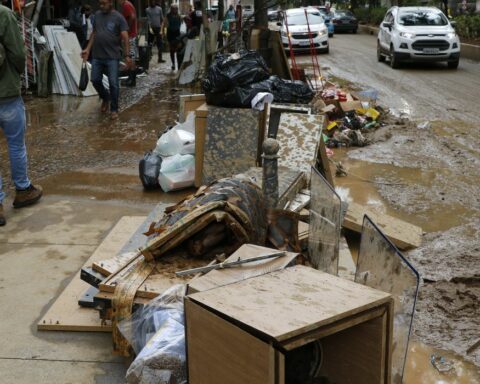 Previsão do tempo para Petrópolis hoje é de novas pancadas de chuva. Foto: Fernando Frazão/Agência Brasil