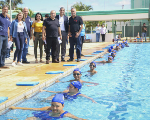 Crianças e adolescentes na escola poderão se matricular em modalidades oferecidas pelo Sesi de Taguatinga no período de contraturno. Foto: Renato Alves/Agência Brasília