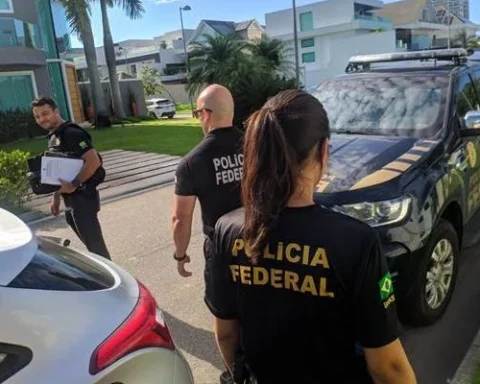 Polícia Federal: O grupo teria ocultado valores adquiridos com o crime por meio de empreendimentos de construção civil. Foto: PF/Divulgação