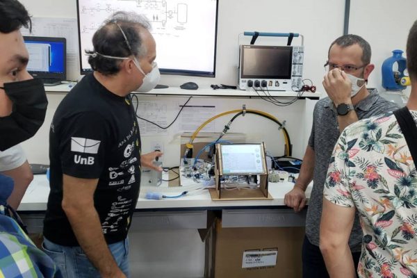 UnB: Controlado por celular, projeto na fase de testes terá um descontaminador para garantir a limpeza do ar. Foto: Divulgação