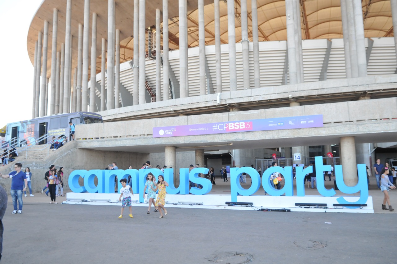 Campus Party: Em coletiva de imprensa no estádio, hoje, às 9h30, organizadores vão apresentar as principais atrações do evento. Foto: Vinicius de Melo/Agência Brasília