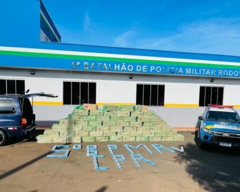 Uma das ações durante o feriado resultou na apreensão de 33 quilos de drogas. Foto: SSP-GO