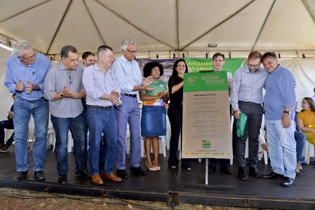 Governador Ronaldo Caiado inaugurou Laboratório Include no Colégio Estadual João Netto de Campos. Foto: Lucas Diener