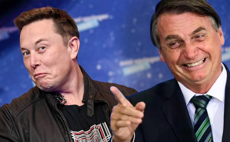 Elon Musk compra Twitter e seguidores de Bolsonaro aumentam