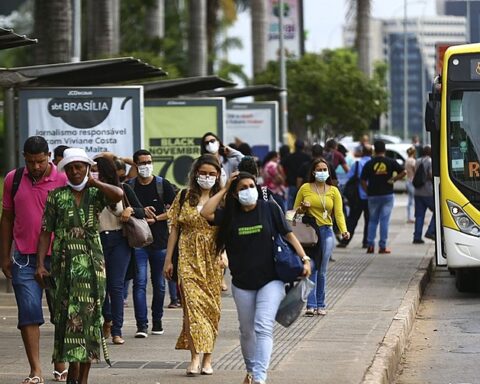 Covid-19: transmissão viral está em 0,90 nesta segunda, 18, um aumento em relação aos dias anteriores. Foto: Marcelo Camargo/Agência Brasil